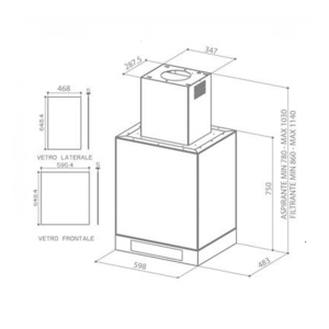 Вытяжка Faber Main Isola Pro X A60 Logic фото 3 Вытяжка Faber Main Isola Pro X A60 Logic preview 3